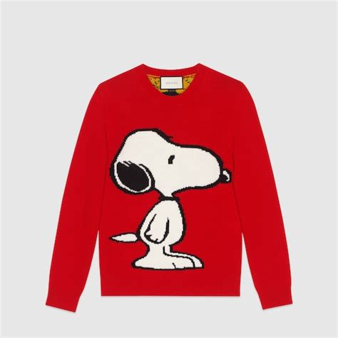 magliette con snoopy di gucci|maglieria gucci da donna.